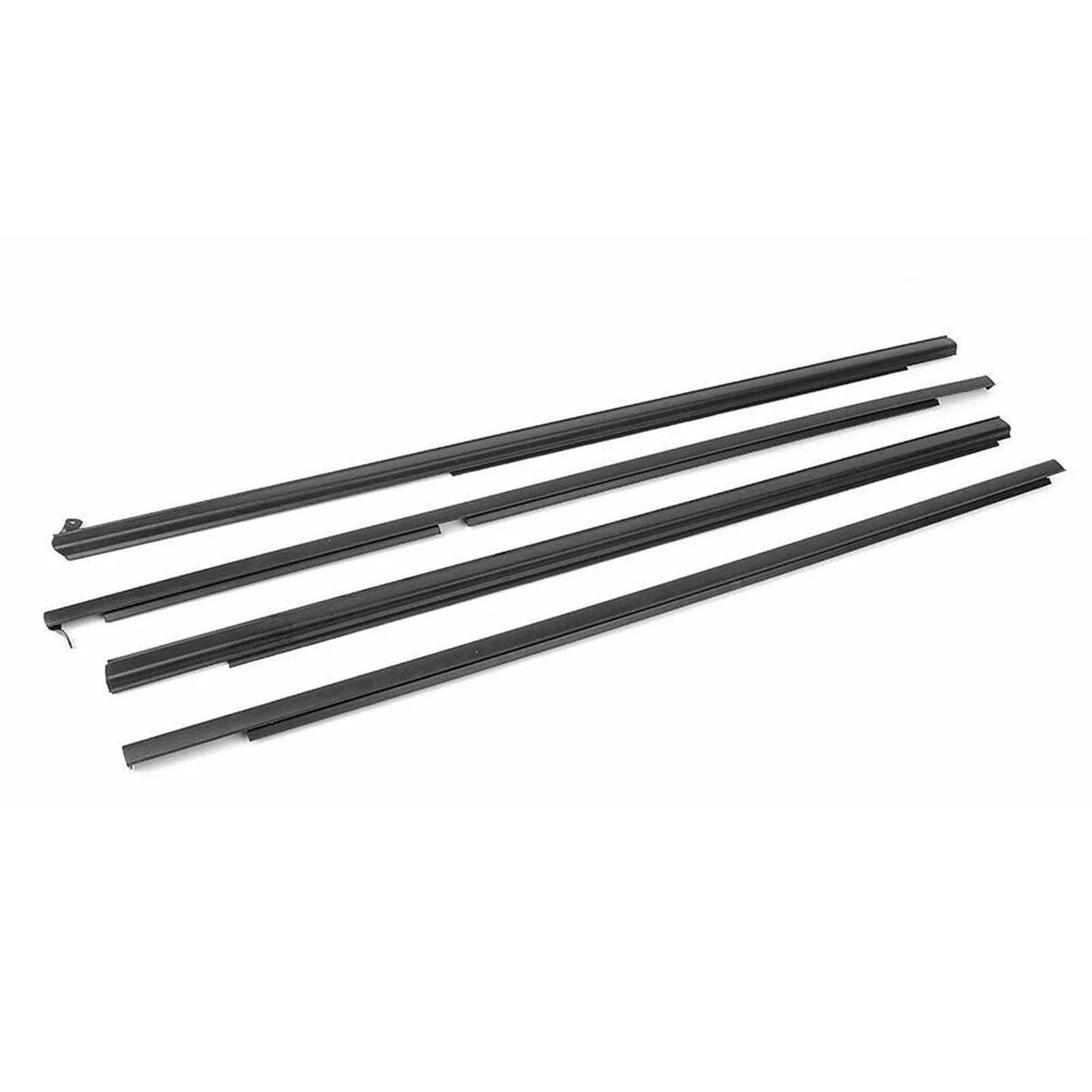 Qdouimoo One Color Beltline Molding For Mitsubishi For Montero For Pajero 2Nd Gen V31 V32 V33 V34 V36 V43 V44 V45 V46 1990-2003 Outer Door Weatherstrip 4Pcs