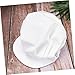 BESPORTBLE 3sets Breathable Workshop Cap Practical Waiter Hats for Men Women Comfortable Durable Design for Factory Workers Service Industry Half Mesh Half 4pcs*3