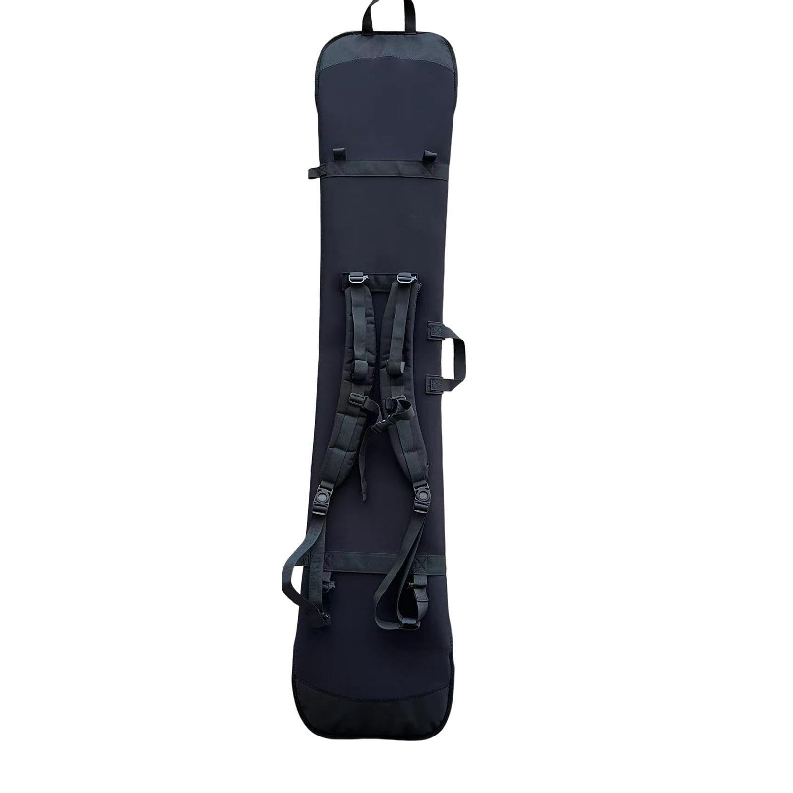 Housse de Snowboard, Valise de Transport pour équipement de Ski, Sac de Rangement de Voyage, Housse élastique imperméable en néoprène, Fixations de Snowboard, Leash,