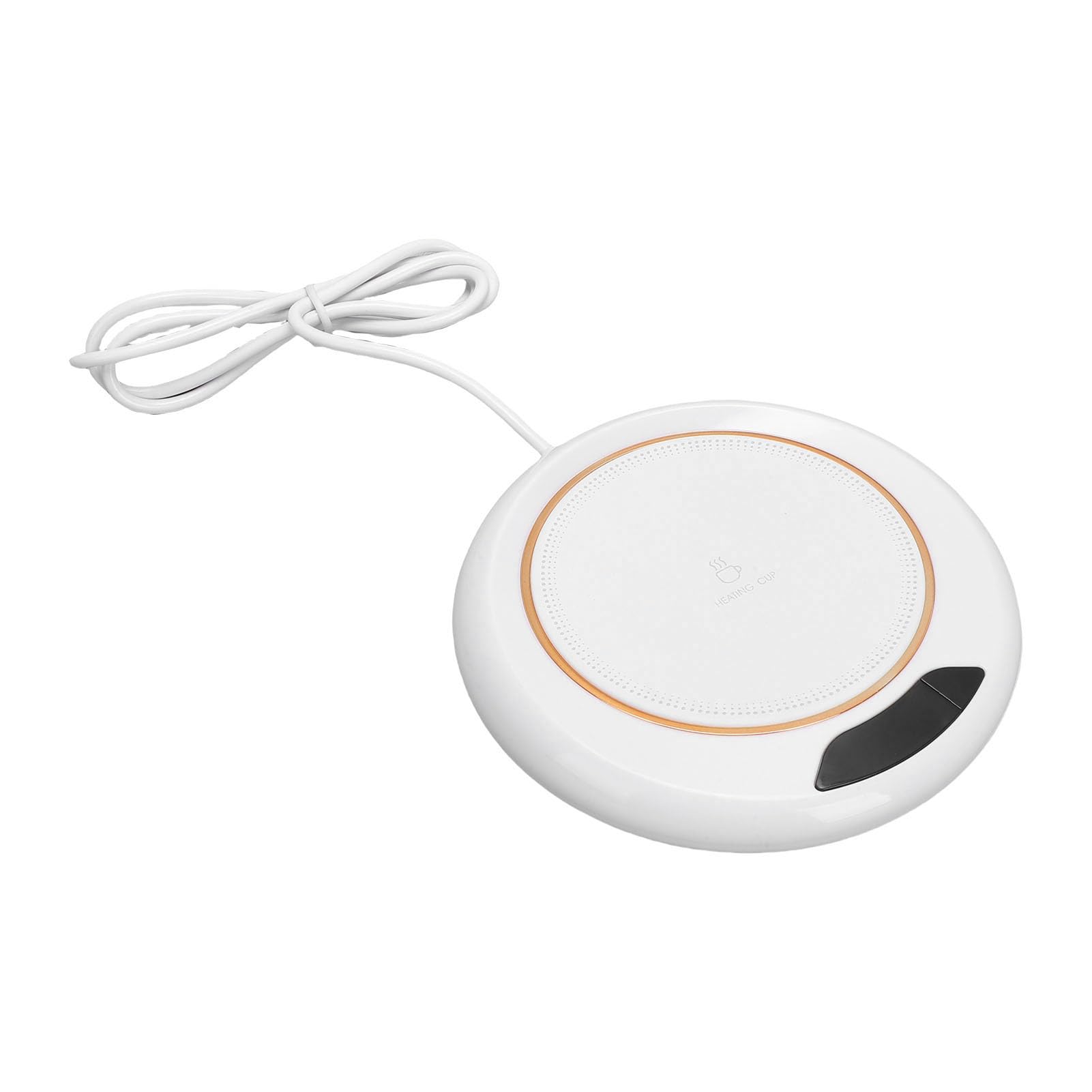Smart Electric Cup Warmer - Adjustable Temperature Beverage Heating Plate for Home and Office - Rapid Heating Stylish