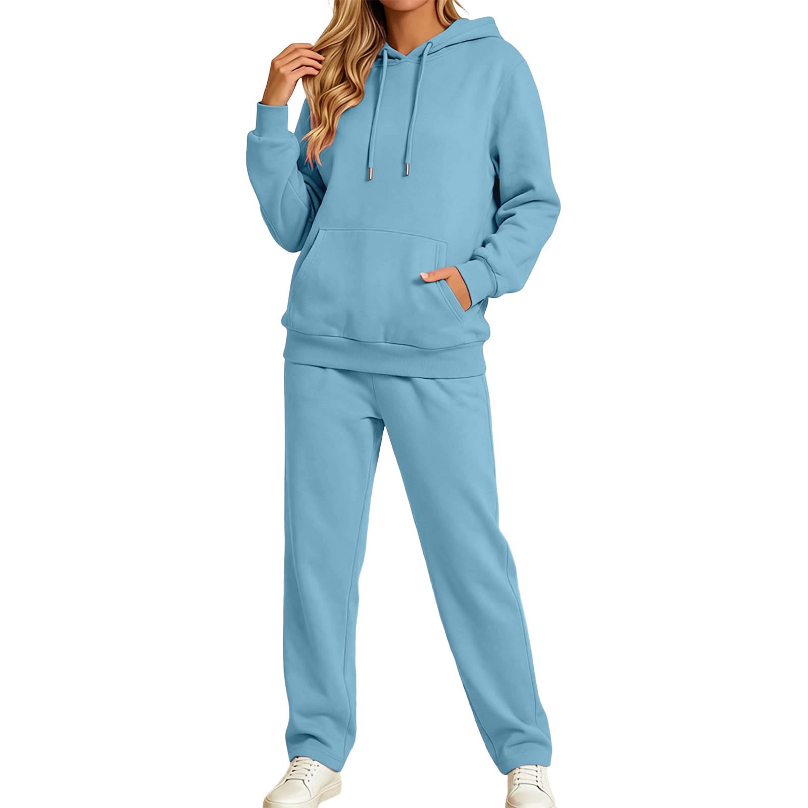 Elegantes zweiteiliges Hosen- und Blusenensemble für Herbst und Winter