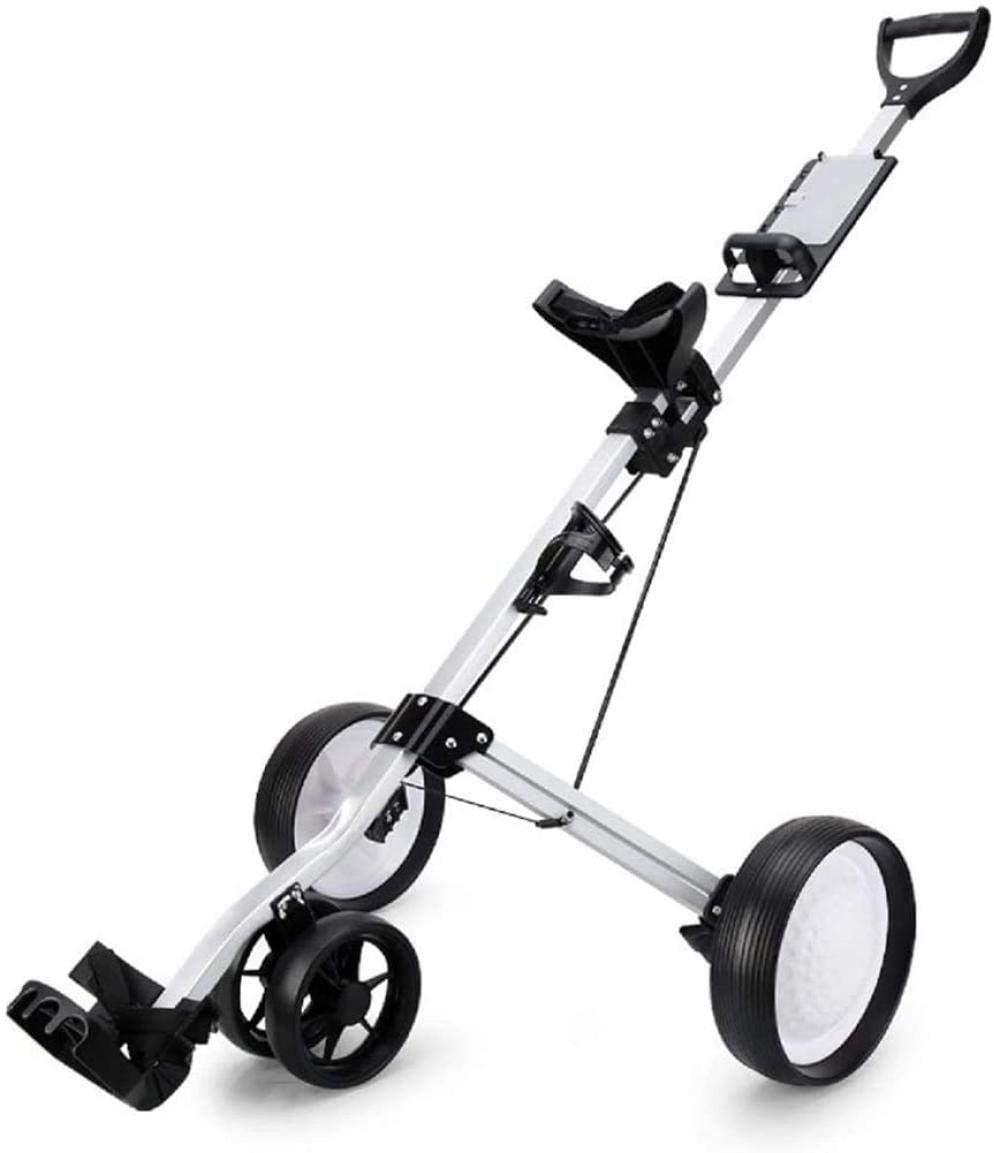 Buy WLPWF Golf Push Cart Golf Trolley Wheel Push Pull Golf Cart