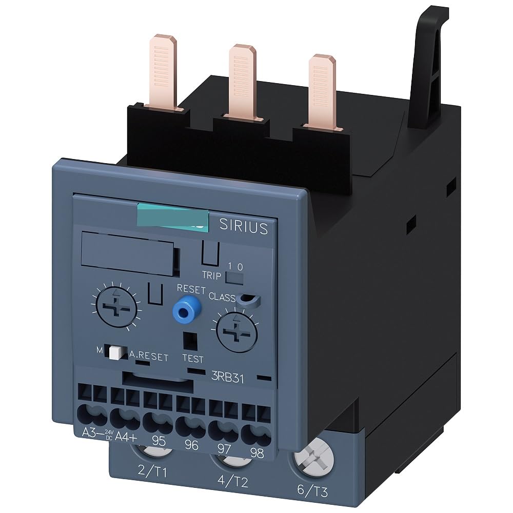 JJHQOKYNA Overload Relay 12.5-50A for Motor Protection Specification S2 Class 5E-30E Installed on The contactor 3RB3133-4UD0
