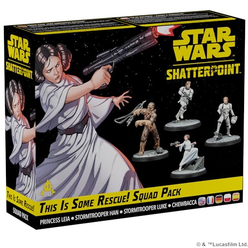 Atomic Mass Games Star Wars Shatterpoint: ¡Esto es ¡Algunos Rescate! - Paquete de Escuadrones para Juego de Miniaturas en Mesa miniatura 1