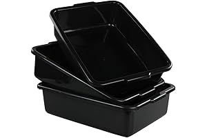 Commercial Plastic Utility Pan Set of 3