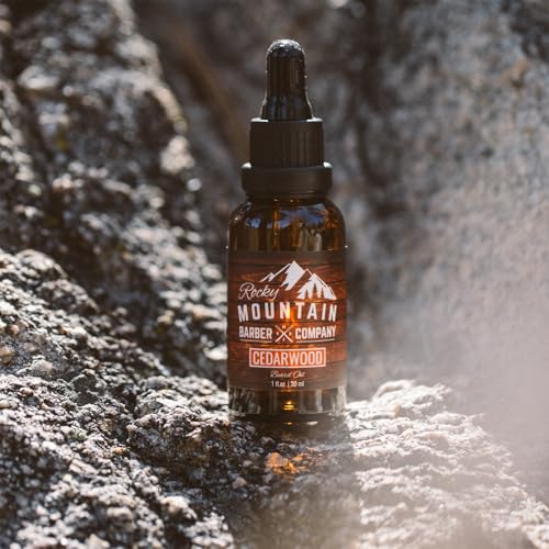 Huile pour la Barbe avec bois de cèdre Rocky Mountain Barber Company - 6