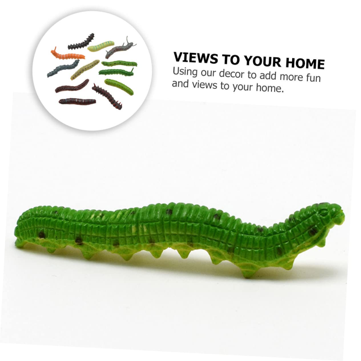 Garneck Realistic Caterpillar Model Toy - Image 3