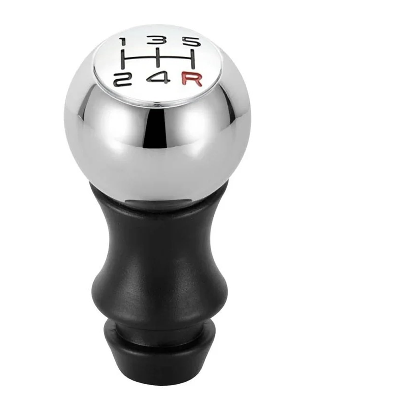 KUNYOS Leather Gear Knob for Citroen for C2 for C3 for C4 5 Speed MT Gear Shift Knob Lever Shifter Stick(A Red R)