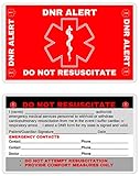 DNR Do Not Resuscitate Wallet Card (DNR-101) Quantity: (2)