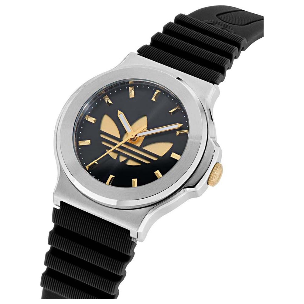 adidas Originals Reloj Analógico para Unisex Adulto de Cuarzo con Correa en Silicona AOFH25503