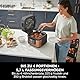 Ninja Speedi Multikocher, 5,7L, 10-in-1 Multicooker, Airfryer Fritteuse, Slow Cooker Langsamkochen, Grillen, Backen, Schwarz & Kupfer ON400EUCP