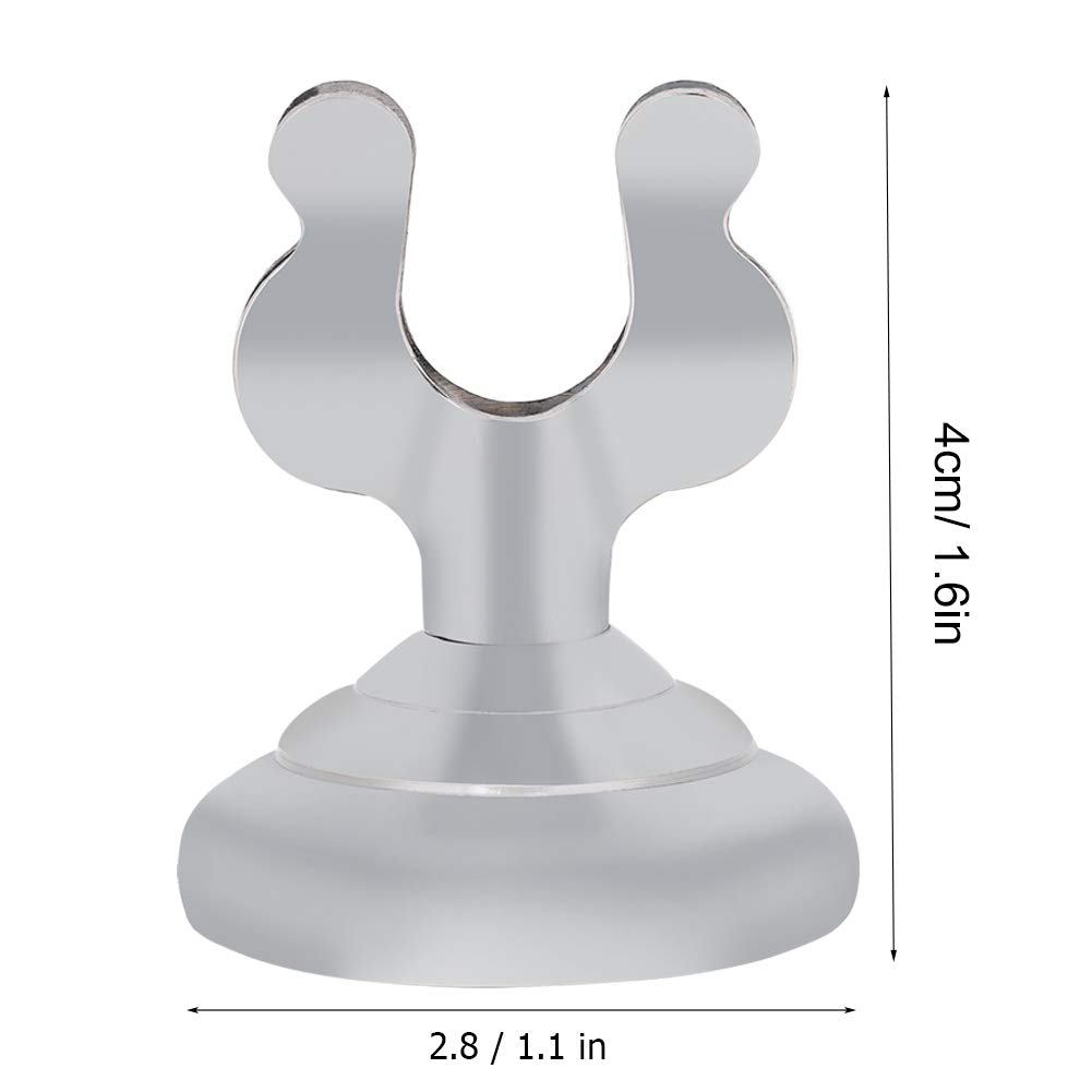 QANYEGN U Shaped Threaded Stainless Steel Sign Holder, Place Card Table Number Holder, Elegant Menu Holder, Suitable for Restaurant, Wedding, Banquet