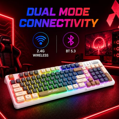 Ant Esports Store Ant Esports KM580 PRO V2 Wireless Gaming Keyboard, - Image 4