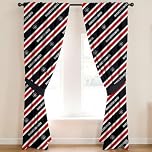 Manchester United FC 54" Curtains Stripe Style Football Club Window Drapes Official Merchandise