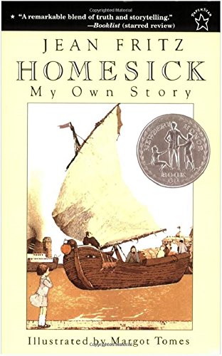 Homesick My Own Story by Jean Fritz Newbery Hon... B0042EJ9OI Book Cover