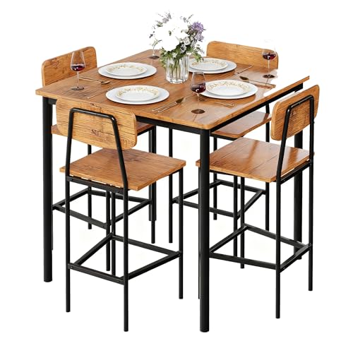 NUNU LAB Dining Table Set for 4
