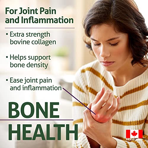 Promise Pure Bovine Collagen 150 Capsules, European Certified, 2000mg of Peptan, Extra Strength