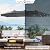 Sophia & William 15 ft Extra Large Patio Umbrella with Solar Lights, Rectangular Outdoor Umbrella with Base Included, Market Umbrella Double-sided Heavy Duty for Pool Garden Backyard, Smoky Gray