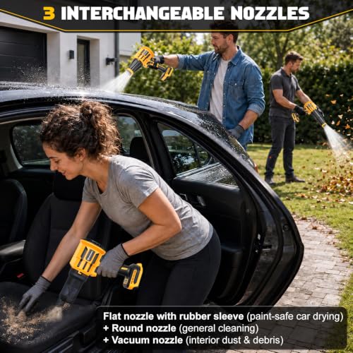 Uniqwamo 2-in-1 Cordless Blower and Vacuum