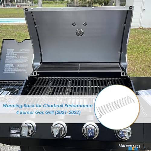 Image of G428-0002-W1 Warming Rack Grill Parts for Charbroil Performance 4 Burner