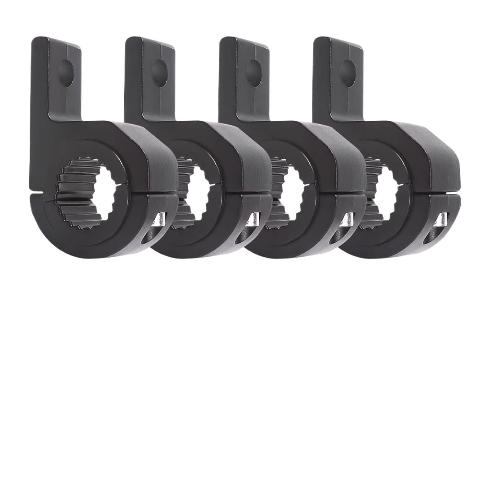 Headlight Bracket Mount Universal Motorcycle Headlight Clamps Brackets Tube Clamp Kit for Auto Work Bar Lamp Mount(25-32mm 4pcs)