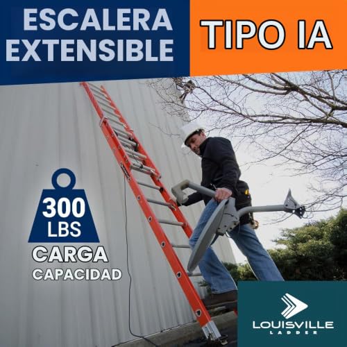 Escalera de extensión de fibra de vidrio 6 Imagen adicional
