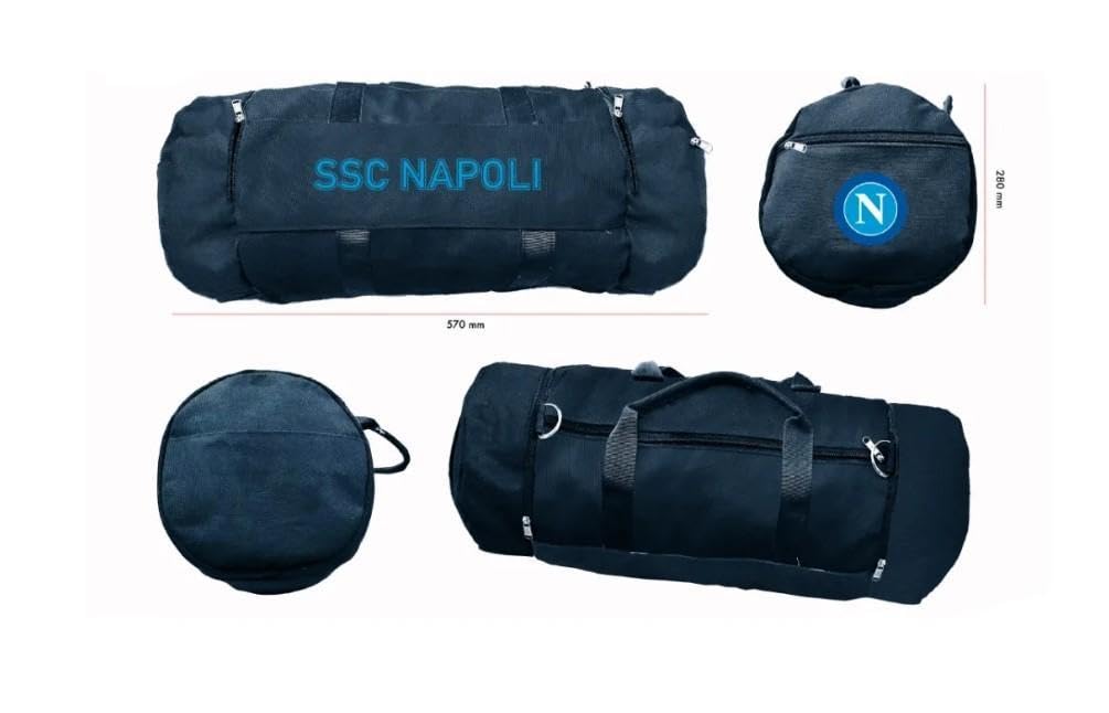 SSC Napoli Enzo Castellano sac de sport bleu