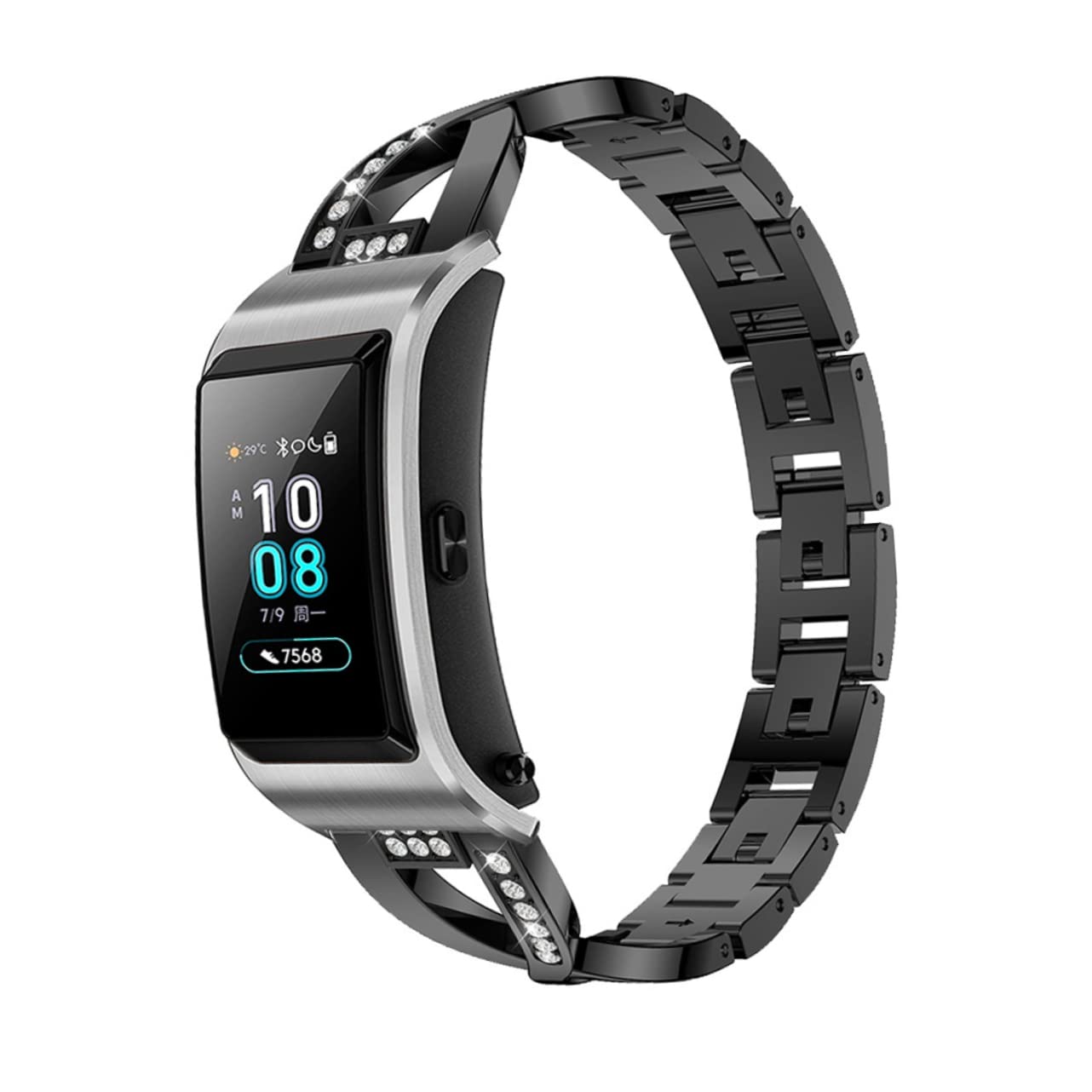 UKCOCO 2 Pièces Ceinture En Acier Bracelets De Montre Pour Hommes Montres En Acier Inoxydable Pour Hommes Montres Intelligentes Pour Hommes Relojes Inteligentes Para Hombres Bracelet