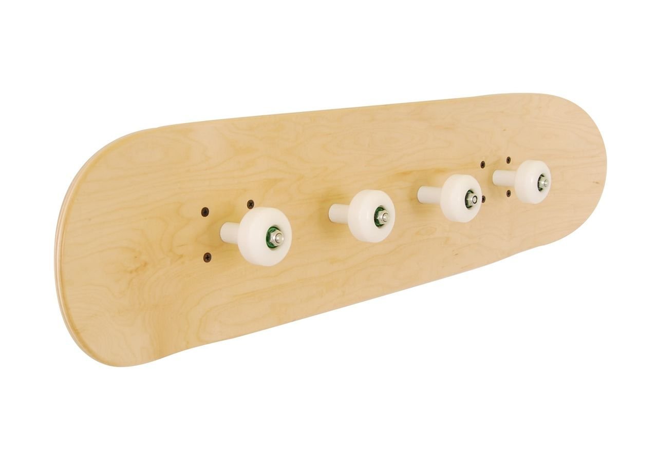 skate-home Porte-Manteaux Mural en Bois pour Décorer Les Chambres d'enfants y Patineurs Skateboard. Idee Cadeau