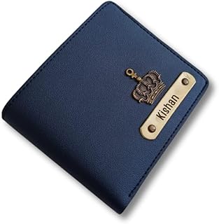 plexicrafts Personalised Name & Charm Leather Mens Wallet | Purse for Men Wallet |Gift for Man | Customized Wallets for Men | Diwali Gifts for Family and Friends | Diwali Gift | Diwali Gift Hamper (Blue)-picture-25