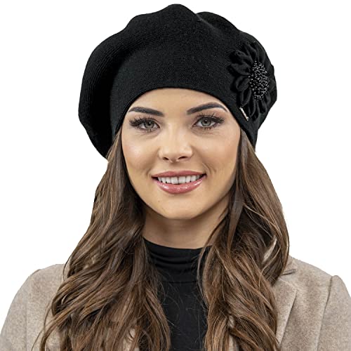 Béret femme protégeant du froid ajustement parfait sans serrer la tête
