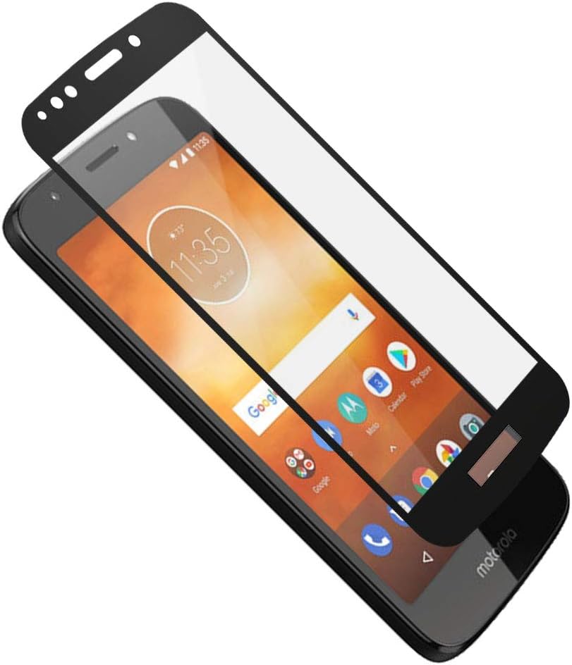 CENTAURUS Moto E5 Play Screen Protector, (3 Pack) Full Coverage Bubble Free Ultra-Thin Anti-Scratch Tempered Glass Protective Film Compatible with Moto E5 Play XT1921 /Moto E5 Cruise 5.2 inch image 5
