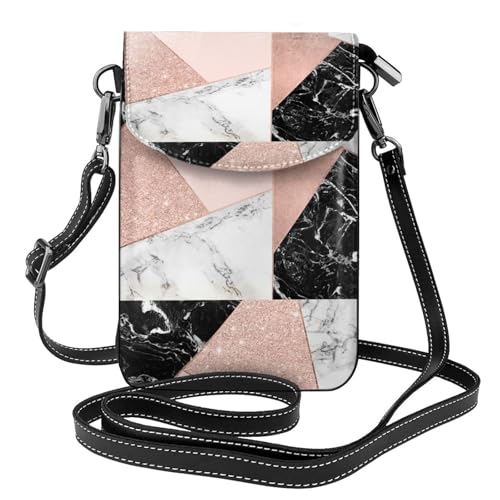 Sac téléphone bandoulière marbre pour ne plus perdre vos cartes de crédit