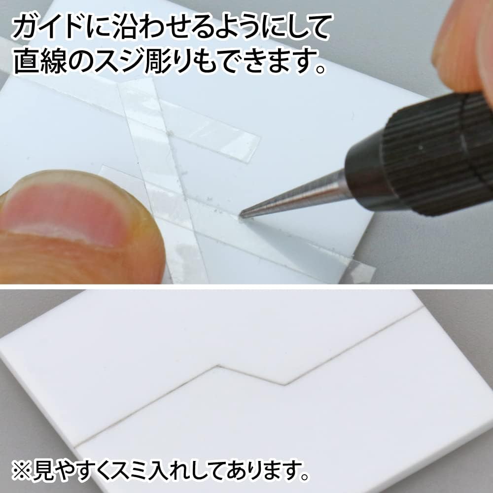 GodHand GH-RN-Set Regel Needle Set, for Injuries, Plastic Model Tools, Gray