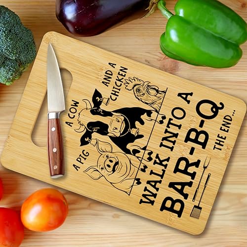 Tabla de cortar rectangular de bambú negra miniatura 3
