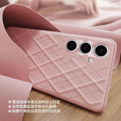 Coque pour Samsung S24 étui cuir à la mode avec strass diamant - 6