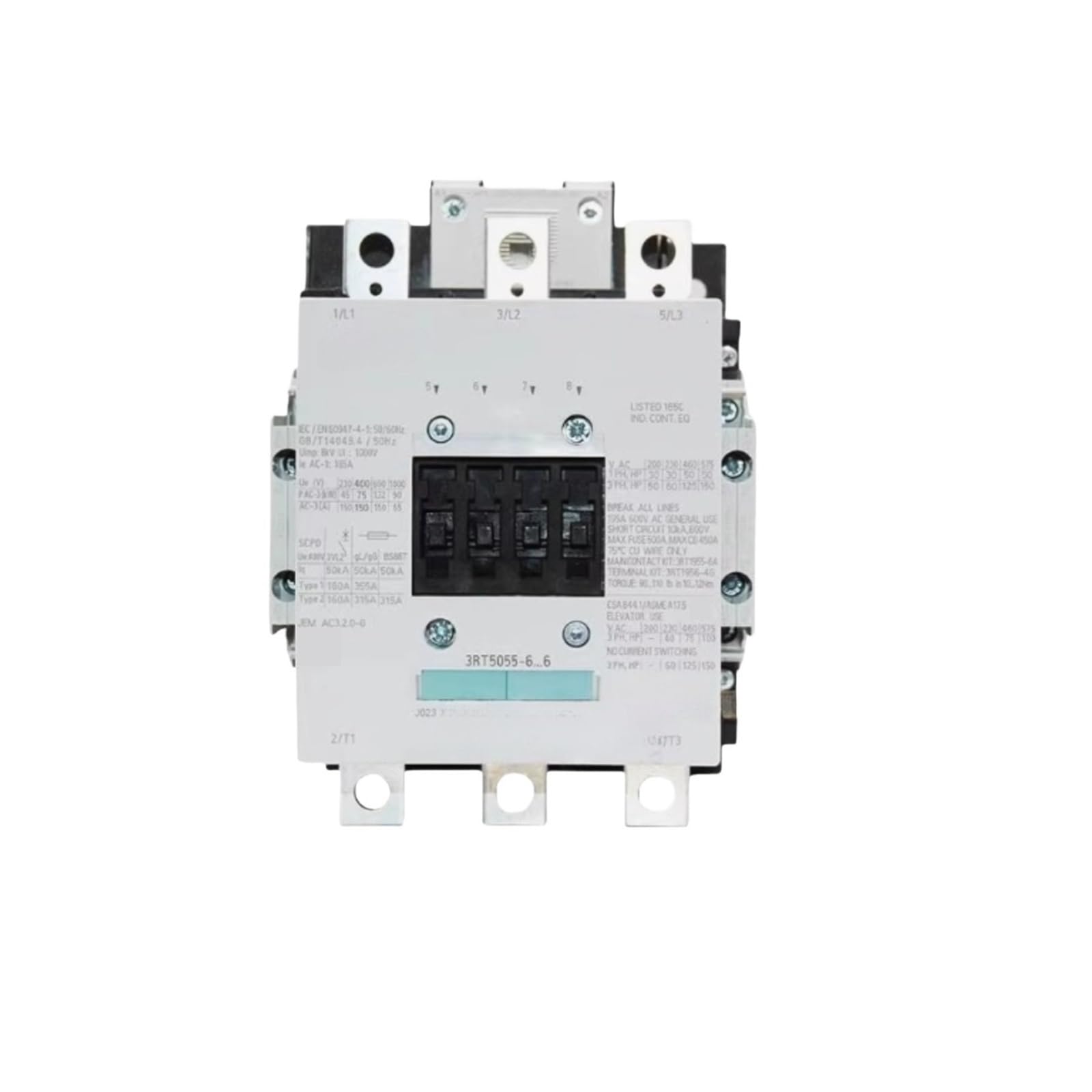 QfUxYYSLD Contactor 3RT5055-6... 6 6AF36 110V 127V 6AP36 185A