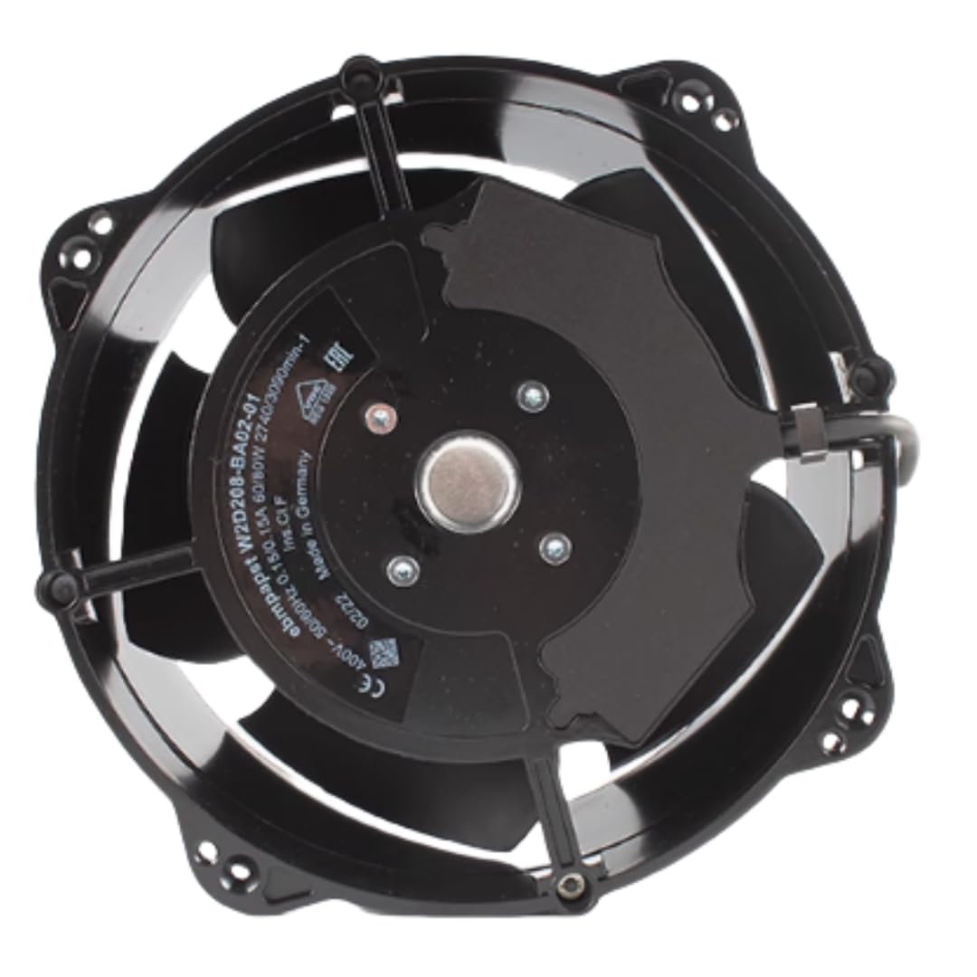 UWUKCJOKQ W2D208-BA02-01 400V 0.15A 35/52W 2740/3090RPM Cooling Fan 208mm