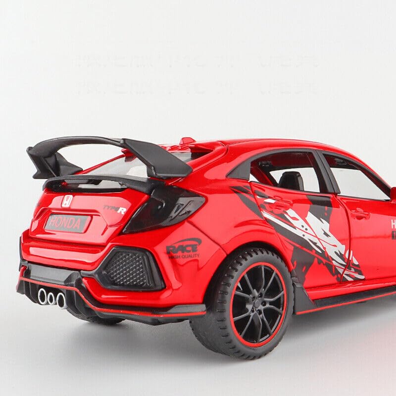 Image of DEOXY 1:32 Die-cast Vehicle Toy Metal car, Alloy Metal Pull Back Car with Openable Doors & Light, Music Boys Gifts Toys for Kids (Multicolor)