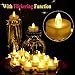 24 Velas LED, Más de 100 Horas de Iluminación y Decoración de...