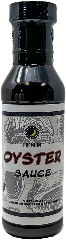 Premium | Oyster Sauce | Fat Free | Saturated Fat Free | Cholesterol Free | Ideal for Asian Cuisine and Sauces | 12 Fluid Ounce Flavor Lock Bottle with Double Freshness Seal