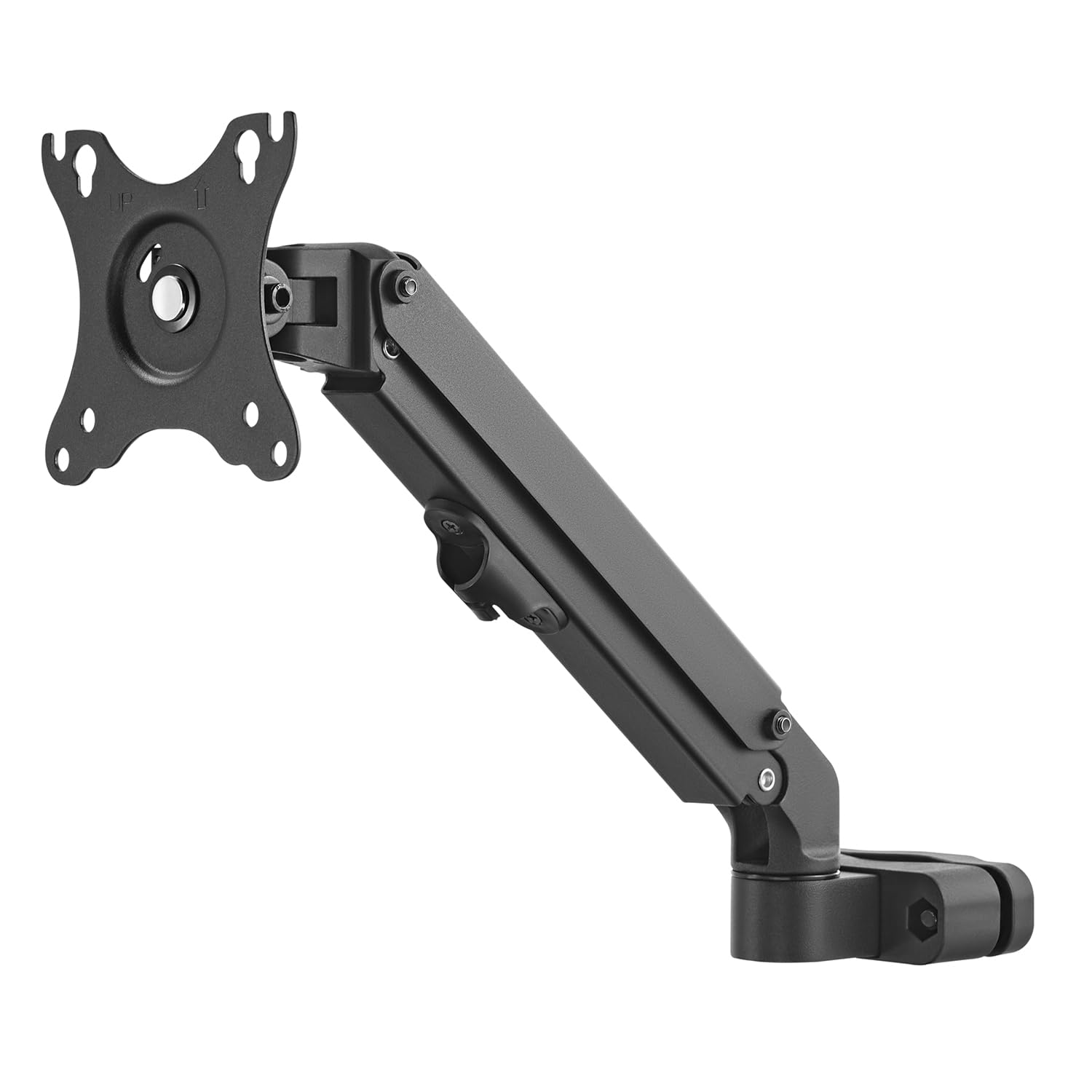Support de Moniteur pour Tube/Poteau 28-60mm Maclean, 17-27'', 7kg Max, vérin à gaz, MC-459