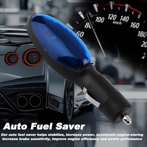 Gas Saver Device, Plug and Play Fuel Saver - Increase MPG, Save 10-30% on Gas, Fuel Economy Booster for Car, Truck, Diesel Vehicles (Blue-2pcs)