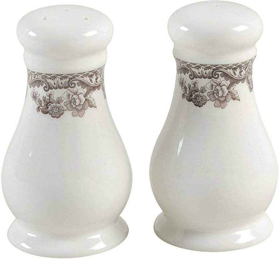 Amazon.com: Spode Delamere Salt & Pepper Set, 4