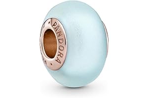 Pandora Matte Blue Murano Glass Charm
