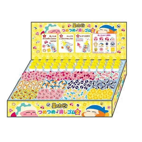 カービー　消しゴム　入り　キーホルダー Amazon.co.jp: エンスカイ 星のカービィ つめつめ消しゴム