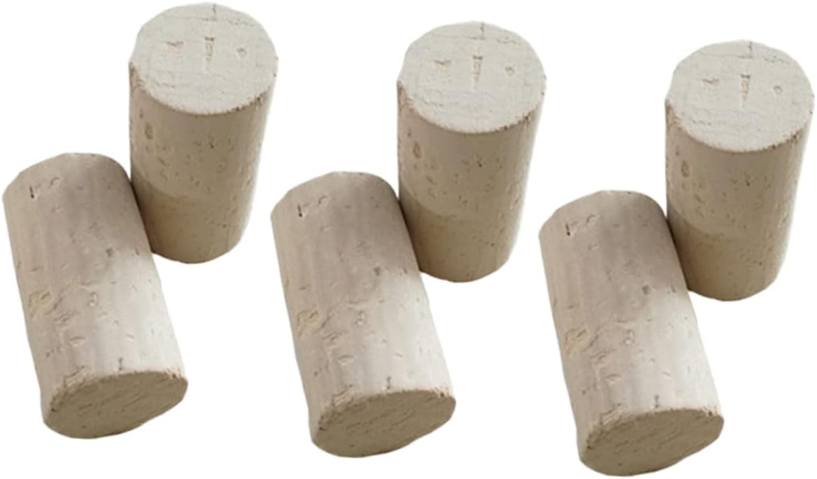 30 Pcs Wine Bottle Stopper Oak Cork for Handmade Wine and Bar