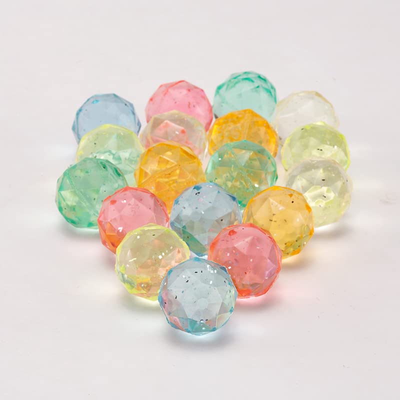 PIQIUQIU 24 Palline da 28 mm, per Bambini, Feste di Compleanno dei Bambini, Colore Casuale