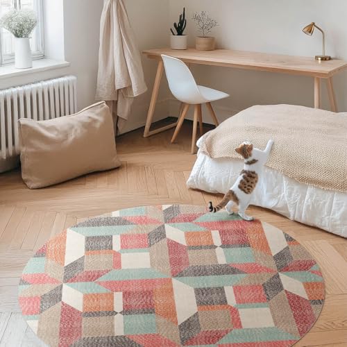 Tapis vinyle résistant à la rayure et entretien facile pour salon
