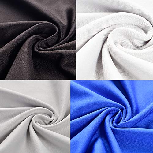 Image of UV Face Cover Neck Gaiter Mask Dust Protection Magic Scarf Wind Bandana Balaclava for Summer Running Fishing 4 PCS